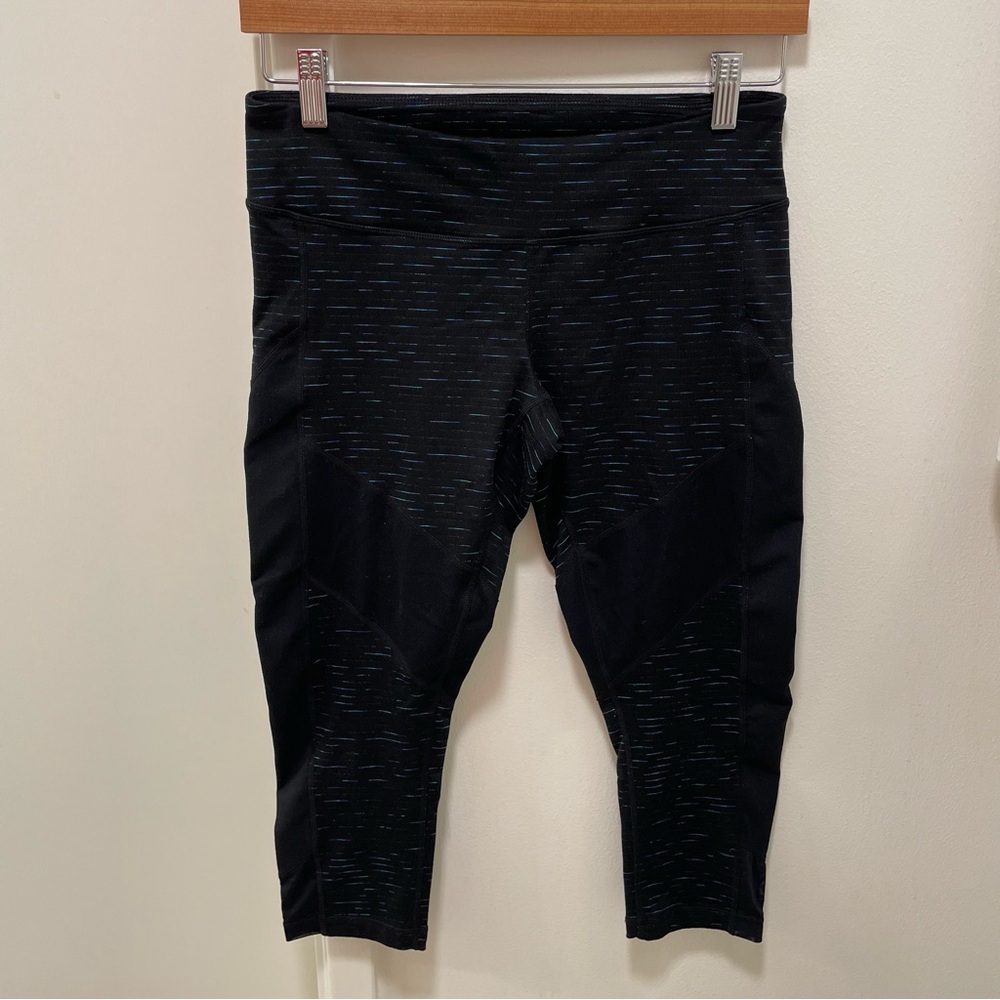 Zella Black Patterned Leggings